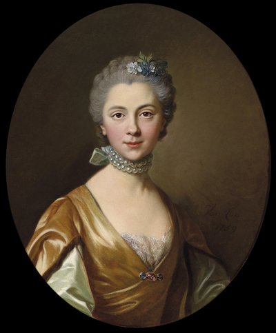 Portrait of a Young Woman by Louis Michel van Loo